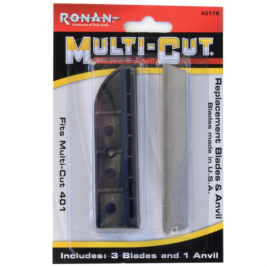Ronan Multi-Cut XP2 Molding Sheers With Extra Replacement Blades 