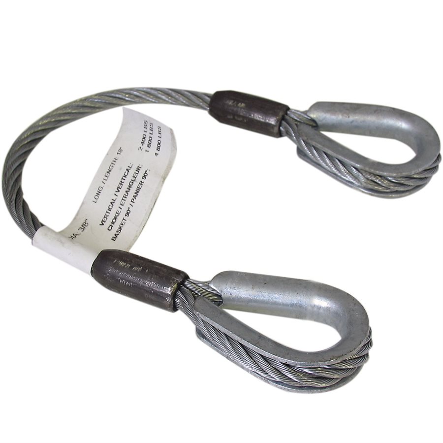 Black Aircraft Cable