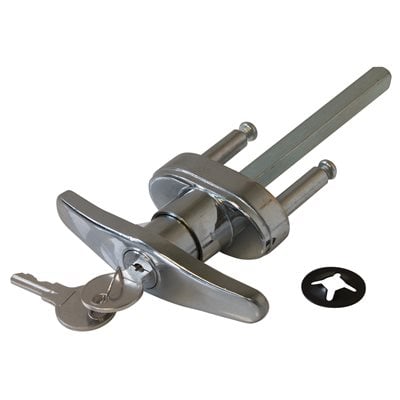 Blind Mount Locking T-Handle with 1-13/16