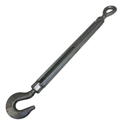 Eye/Hook Galvanized Turnbuckles - 3/4 in