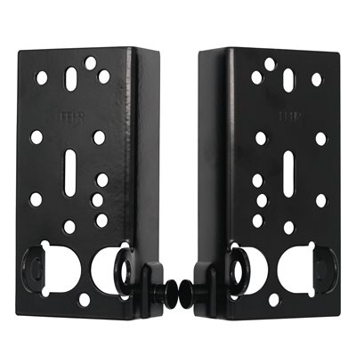 Black Coated Bottom Bracket Set (L/R) - 13 Gauge