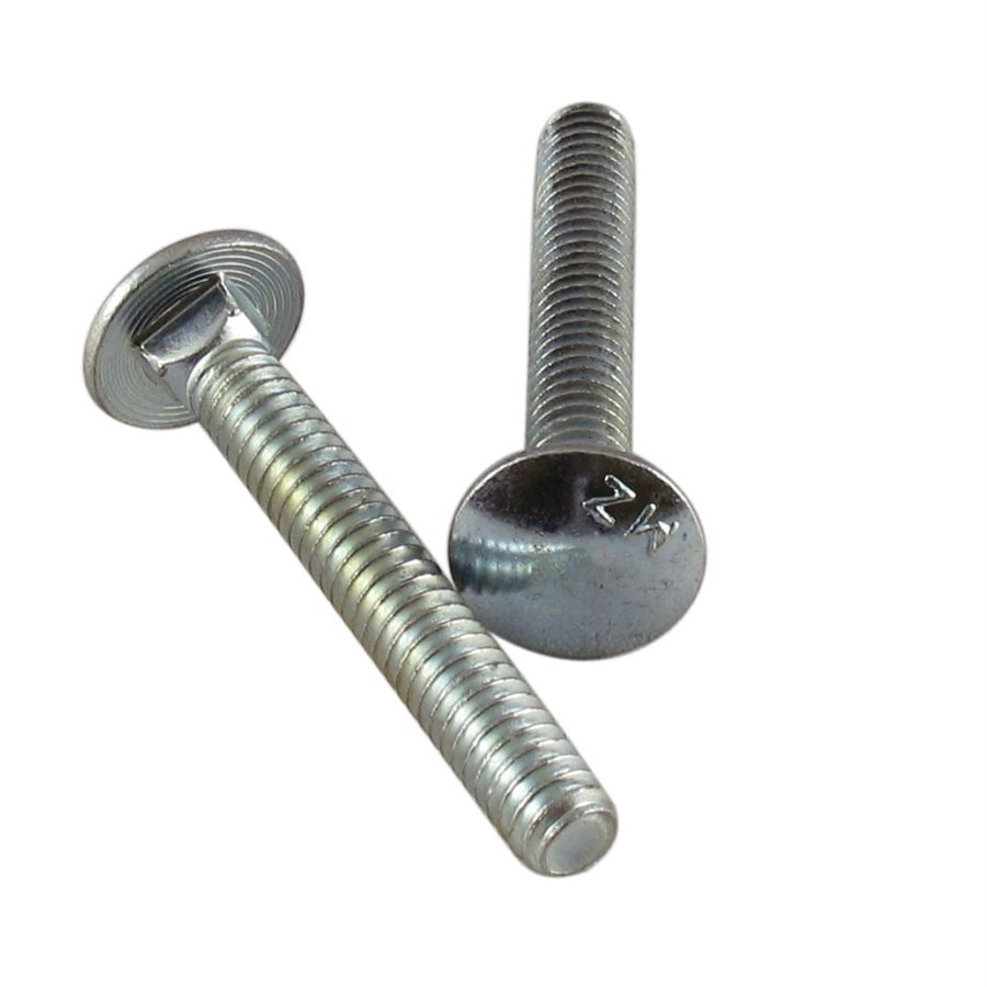 Round Head Carriage Bolt - 1/4-20 in X 2-1/4 in X 1000 Pcs