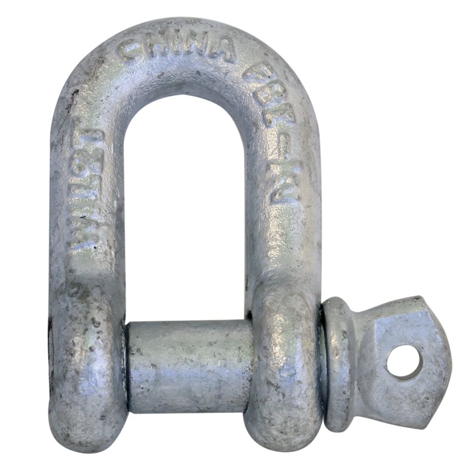 Screw Pin Chain Shackle - 1/2 in