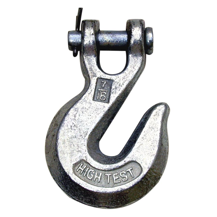 High Test Clevis Grab Hook - 7/16 in