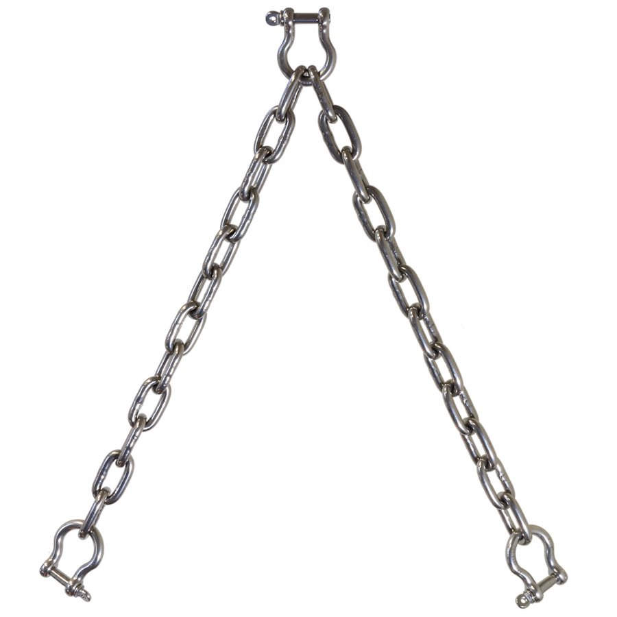 Double Leg Chain Bridle - 1/2 in X 2 ft