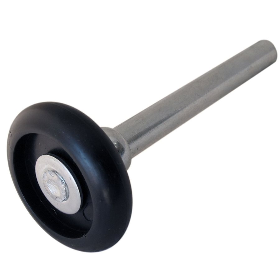 Bearingless Black Nylon Garage Door Roller With 4 in Stem - 2 in X 200 Pcs