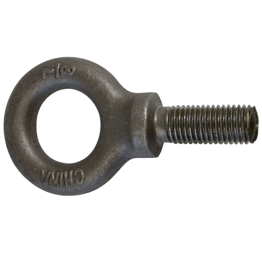 Forged Machinery Eyebolt Self Colored - Shoulder Pattern - 7/8-9 in X 2-1/4 in