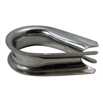 Stainless Steel T304 Thimble - 3/4 in