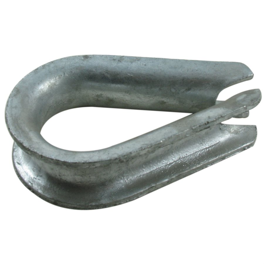 Standard-Duty Galvanized Thimble - 5/8 in