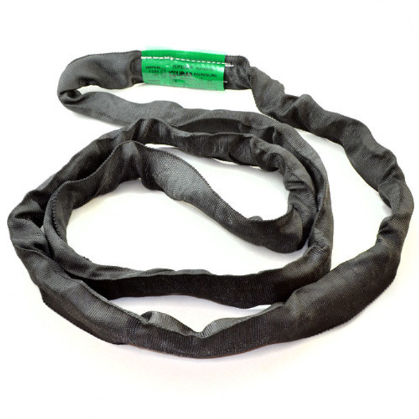 Black Polyester Stage Round Sling - 1.5 ft