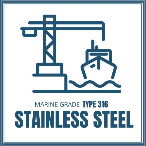 type 316 stainless steel icon